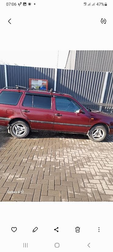 волг: Volkswagen Golf Variant: 1993 г., 1.8 л, Механика, Бензин, Универсал — 4