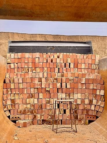 колбаса салих: Пустотелый, дырчатый, Жженый кирпич, Одинарный, 250×120×65 — 2