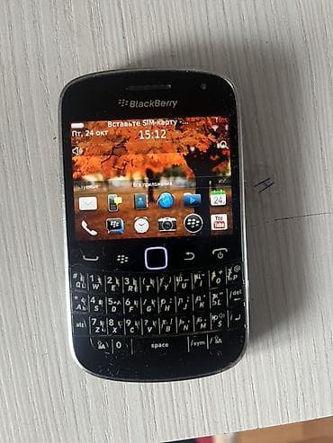 Ежевика Bold, Б/у, цвет - Черный, 1 SIM