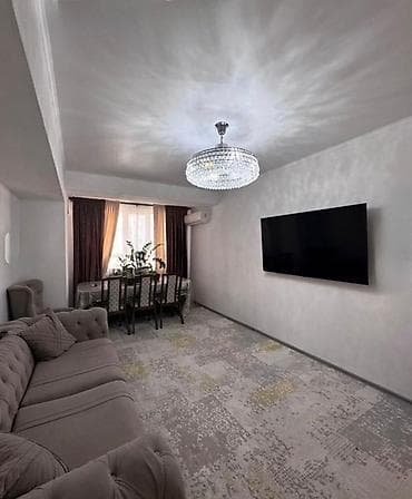 3: 3 комнаты, 78 м², Тунгуч мкр Элитка, 7 этаж, Евроремонт — 1