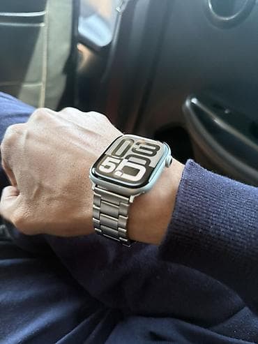 часы apple watch hermes: Браслет, Материал ремешка: Сталь, Унисекс — 3
