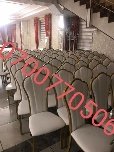 стулья для кафе и ресторанов: Зал үчүн отургуч, Жаңы, Темир — 16