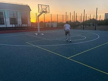 Резиновое покрытие для баскетбола, резиновое покрытие для площадок