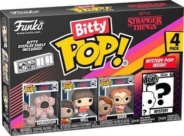 netflix: Набор мини-фигурок Funko Bitty Pop! по сериалу Stranger Things. Series — 1