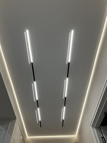 трек потолок: Натяжные потолки с интегрированным освещением - Системы «парящие» и — 1