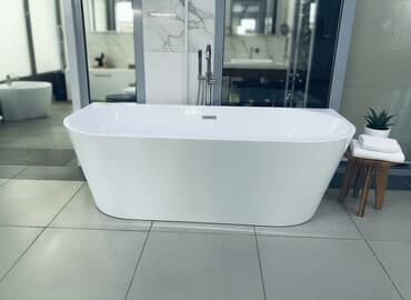 Ванна, Овальная, Материал: Акрил, Размер: 180 x 800 см