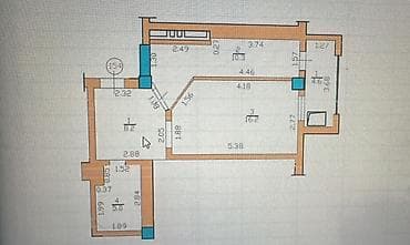 атлантис жк: 1 комната, 44 м², Элитка, 12 этаж, Евроремонт — 4
