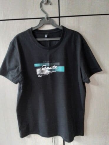 брендовая мужская одежда по низким ценам: Муж.футболка р.46 новая 450 сом — 1