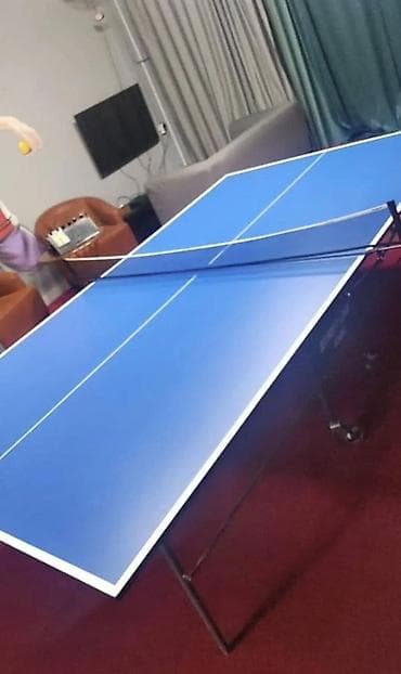 ракеты: Настольный теннисный стол (пинг-понг), складной - Полноразмерная — 1