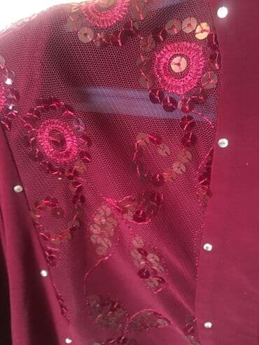 высокооплачиваемая работа для девушек бишкек: Вечернее платье, А-силуэт, Длинная модель, С рукавами, XL — 4