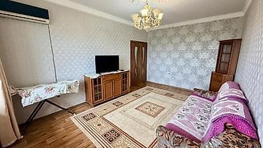 7 мкр: 3 комнаты, 62 м², 105 серия, 9 этаж, Косметический ремонт — 2