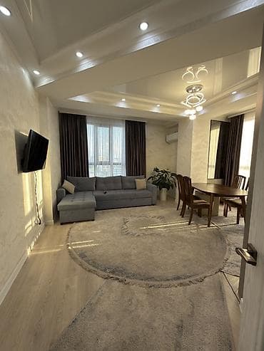 квартиры в нарыне: 3 комнаты, 72 м², Элитка, 11 этаж, Евроремонт — 1