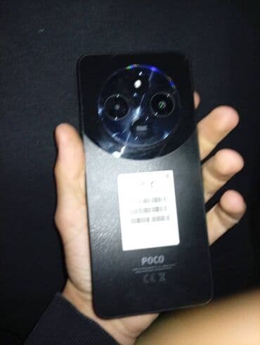 телефон раскладушка: Poco C75, Б/у, 256 ГБ, цвет - Черный, 2 SIM — 2