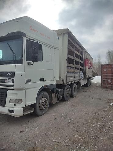 бмв транспорт: Тягач, DAF, 2002 г., Тентованный — 1