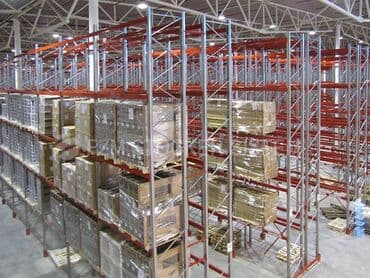 строительные оборудования: Стеллаж фронтальный паллетный	. стеллажи складские фронтальные — 1