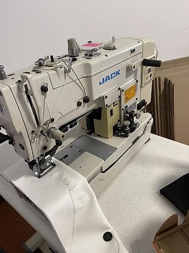 Промышленная петельная швейная машина JACK (автомат для прорезных at lalafo.kg Промышленная петельная швейная машина JACK (автомат для прорезных