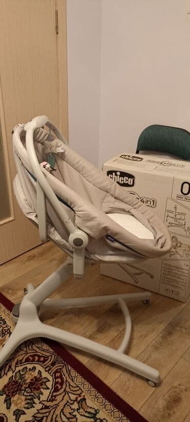 детский столик 3 в 1: Продам кроватку люльку Chicco baby hug 4 in 1 в отличном состоянии — 3