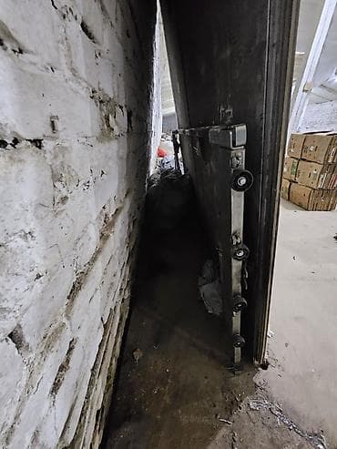 Промышленные откатные ворота/дверь для склада или холодильной камеры