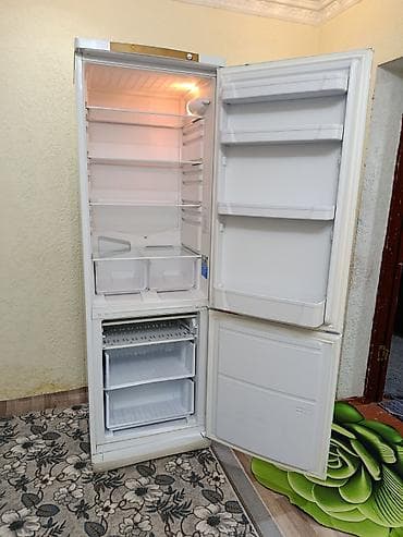 холодильники бу продажа: Холодильник Indesit, Б/у, Двухкамерный, De frost (капельный), 60 * 190 * 60 — 7