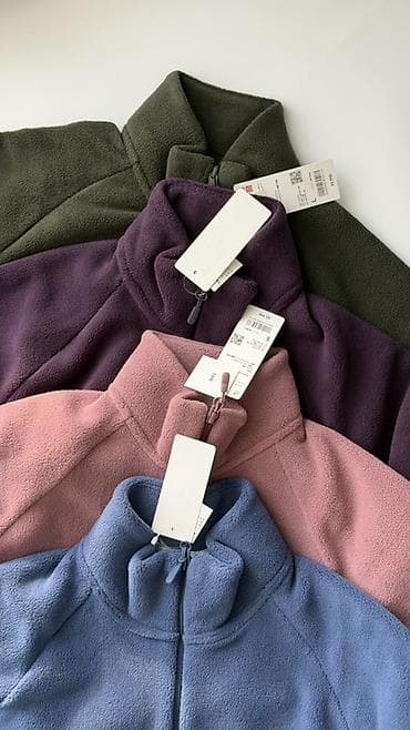 Толстовки, худи: Толстовка, На флисе, Япония, Новый, S, M, L — 2