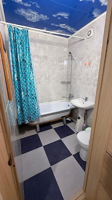 Квартиры: 1 комната, 35 м², 105 серия, Улан мкр 105 серия, 7 этаж, Косметический ремонт — 5