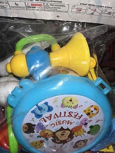 hot whels: Детский набор игрушек - Музыкальный комплект Baby Drum Set: большой — 2
