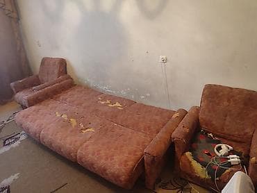 старинные вещи: Отдам даром: Советский диван (состояние на дрова или под — 2