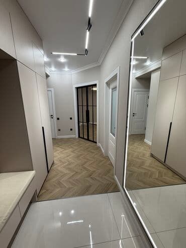 квартира ак босого без хозяина: 2 бөлмө, 78 кв. м, Элитка, 11 кабат, Дизайнердик ремонт — 11