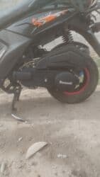 скутер мопед: Скутер (бензиновый) с повышенной защитой и багажным кофром Основные — 6