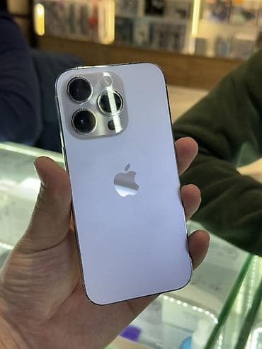 айфоны телефон: IPhone 14 Pro, 256 ГБ, Серебристый, 81 % — 1