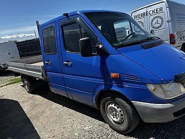 бортовой дубль кабина: Легкий грузовик, Mercedes-Benz, Дубль, 3 т, Б/у — 3