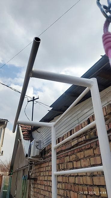 спортивные кастюмы: Уличный спортивный комплекс из металла (покраска белая). Продаю — 6