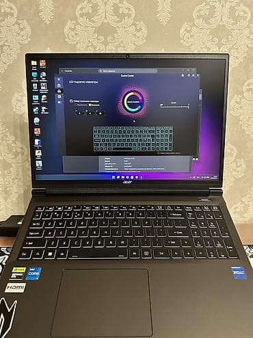 noutbook: Игровой ноутбук от Acer в стильном минималистичном дизайне, модель — 1