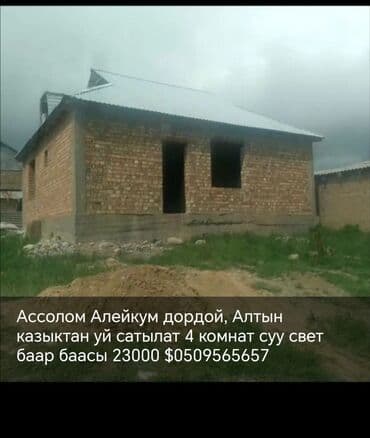 продажа дома в канте: Времянка, 2 м², 4 комнаты, Собственник, Дизайнерский ремонт — 1