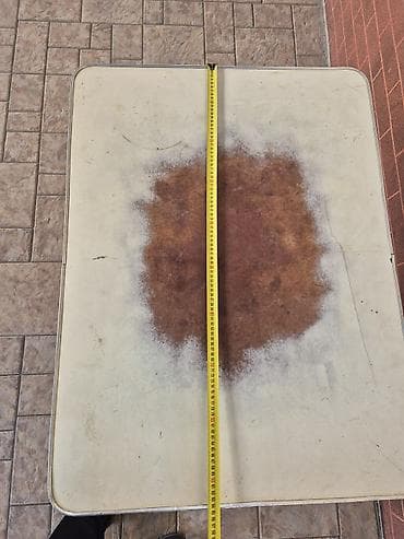 Раскройные столы: Стол алюминиевый, разборный, легкий (советский)размер 90на70 — 4