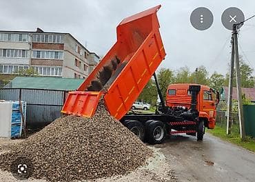 Щебень, Для дороги, Насыпью, Камаз