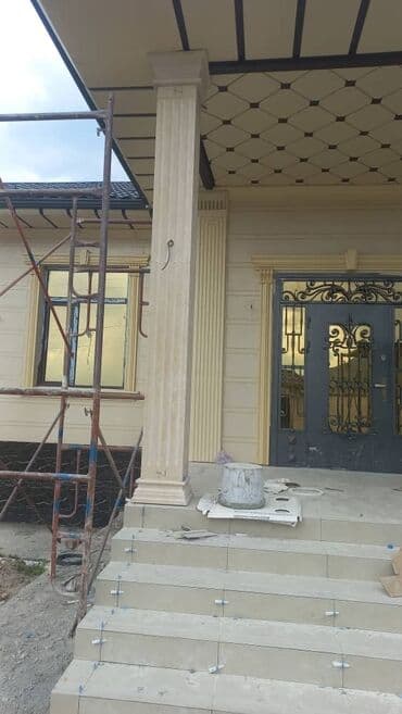 жидкий травертин материал: Сары таш сары таш сары ташТравертин Балясины перила тумбы гранит — 29