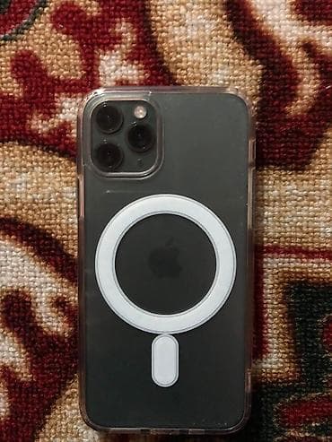IPhone 11 Pro, Б/у, 256 ГБ, Графит, Чехол, 95 % — 1