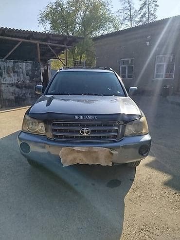 пл: Toyota Highlander: 2002 г., Автомат, Бензин, Кроссовер — 2