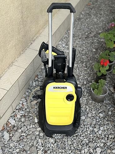 ручной тачки: Минимойка высокого давления Karcher - Компактная мойка с вертикальной — 1