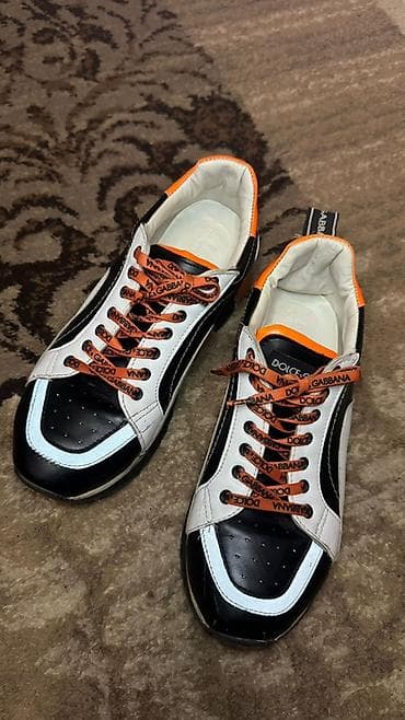 кросо: Мужские кроссовки, 40, Dolce & Gabbana, Б/у, цвет - Черный, Самовывоз — 3