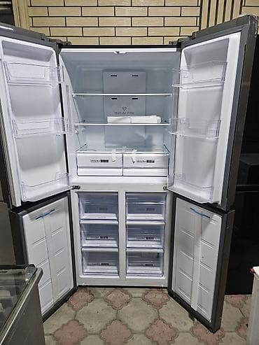 Inverter Новый холодильник каленое стекло новый Цена ниже at lalafo.kg Inverter Новый холодильник каленое стекло новый Цена ниже
