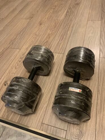 FAMILY SPORT Тренажеры в наличии Гантели металлические 30+30кг х 170