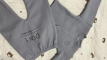 Бөбөктөр үчүн топтомдор: Комплект, түсү - Боз, Жаңы — 3