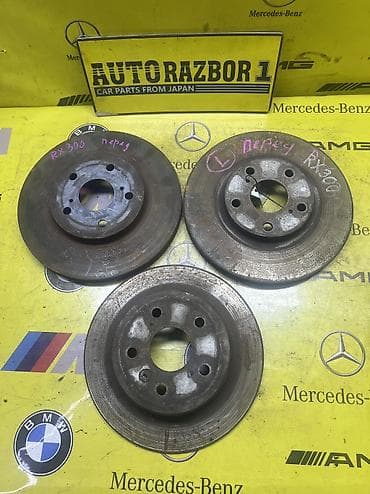 полики rx: Комплект тормозных дисков Lexus Б/у, Оригинал, Япония — 1