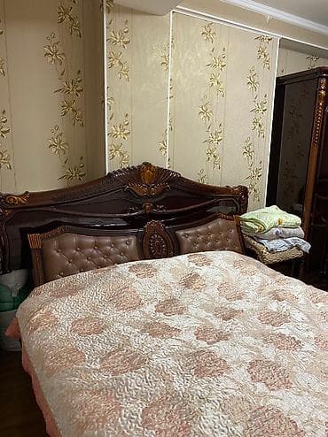 Бинбэгдер: Уктоочу бөлмө гарнитуру, Колдонулган, Эки кишилик керебет, Шкаф, Комод, Башка өлкө, Өзү алып кетүү — 8