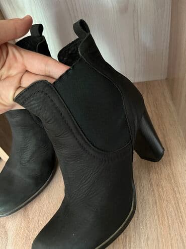 белорусская обувь для проблемных ног бишкек: Осенний ботильон. Материал нубук. Высота каблука 5-6 см. По бокам — 2