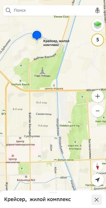 мини квартиры: 2 комнаты, 68 м², Элитка, 6 этаж, Готовая ПСО (под самоотделку) — 5