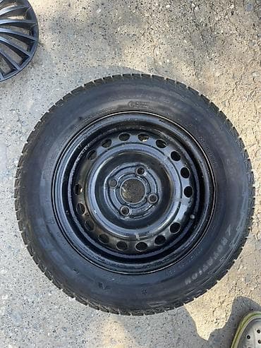 двух скат сапок: Колеса в сборе 185 / 65 / R 13, Зима, Комплект, Легковые, Железные, отверстий - 4 — 3