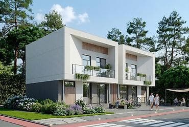 Недвижимость: Дуплекс в современном минималистичном стиле с панорамным остеклением и — 1